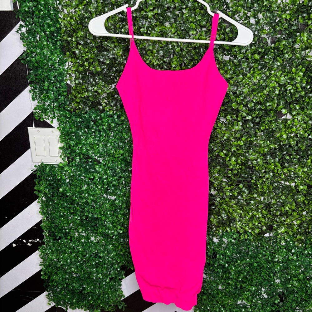 Hera Collection Hot Pink Mini Dress